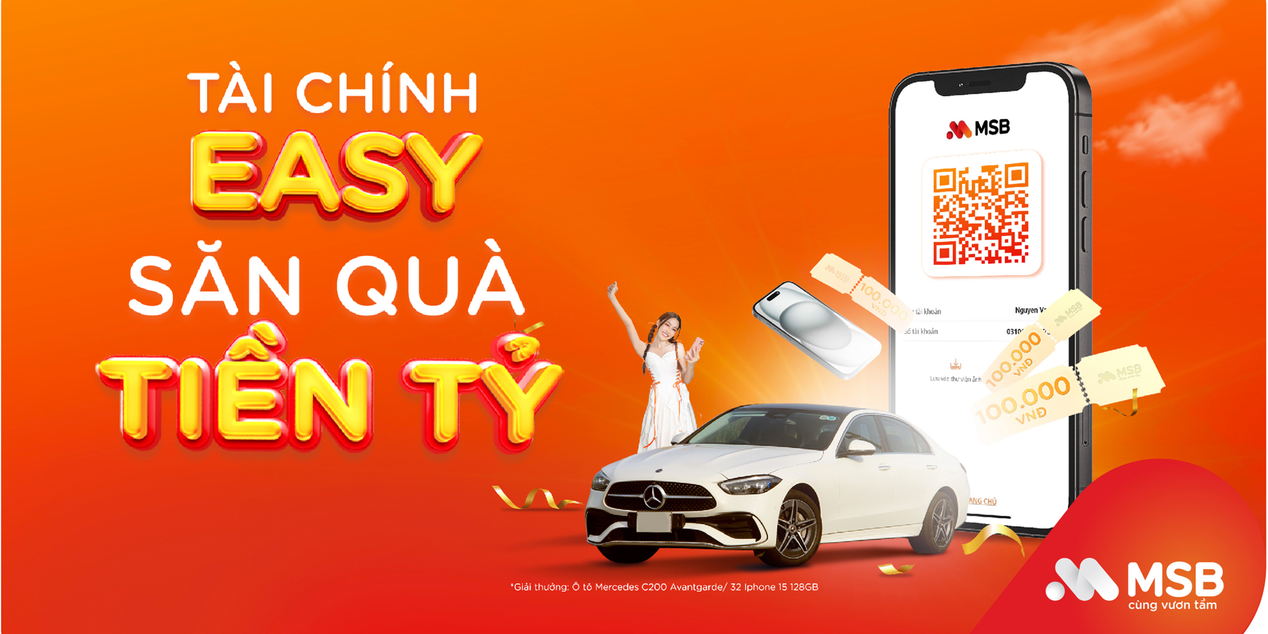 Chương trình ưu đãi "Tài chính Easy, Săn quà tiền tỷ"